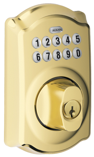 Schlage Pushbutton Deadbolt